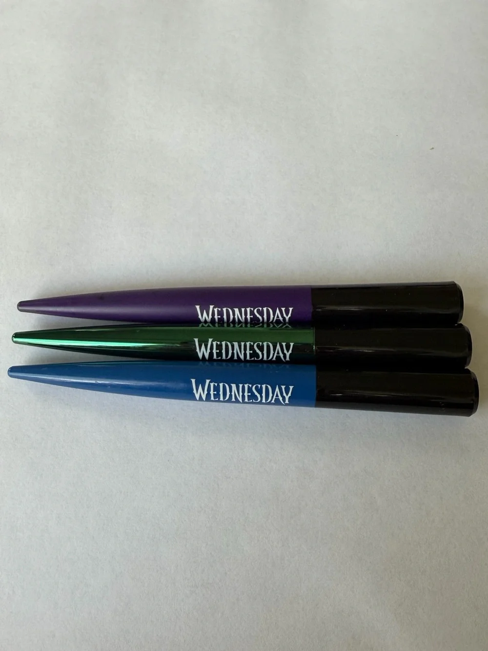 Wednesday Waterproof Precision Eyeliner - Purple, Green, Blue